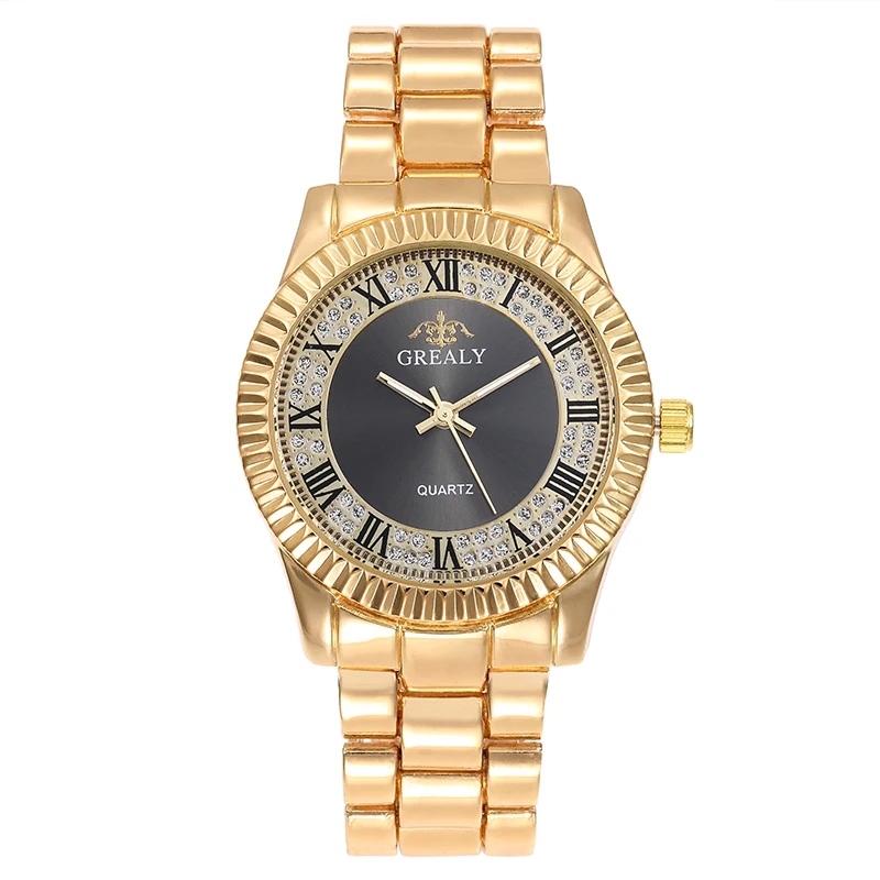 مجموعة زوجين بسيطة وعصرية وعصرية وعصرية للرجال، ساعة كوارتز نسائية، ساعة سوار هدية عمل #5