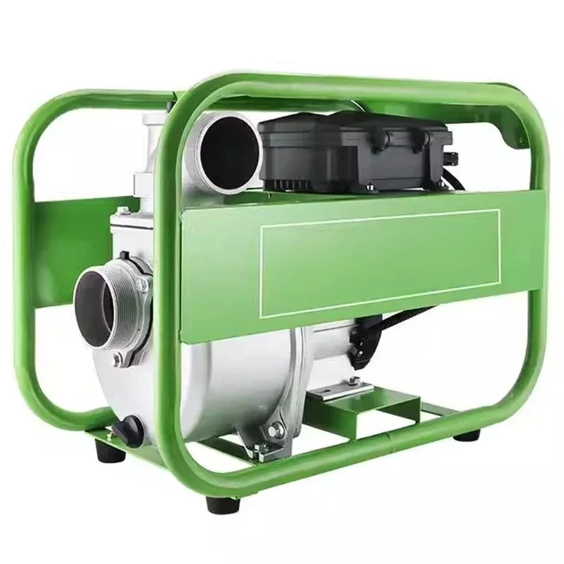 High-Flow Solar-Powered Agricultural Boosting Water Pump Portable Self-Priming Shallow Well Water Transfer Pump