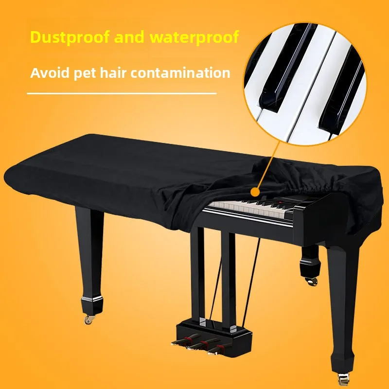 Stretchable Electronic Piano Keyboard Dust Cover for 61/88 Keys Protector