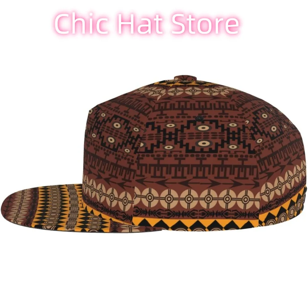 Модная бейсболка с африканским узором, африканская шляпа дальнобойщика для мужчин и женщин, регулируемая уличная шляпа Snapback