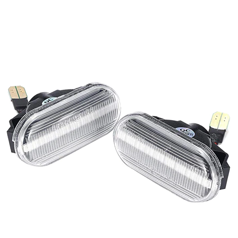 2Pcs Car LED Side Marker Lights Turn Signal Light Repeater Lamp For Nissan Qashqai J10 Micra C