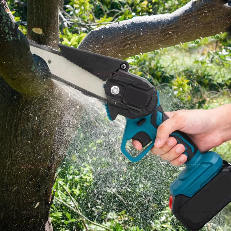 منشار كهربائي لاسلكي 6 بوصة يعمل بالبطارية أداة تسجيل الحديقة لقطع الخشب لا يتضمن البطارية #1