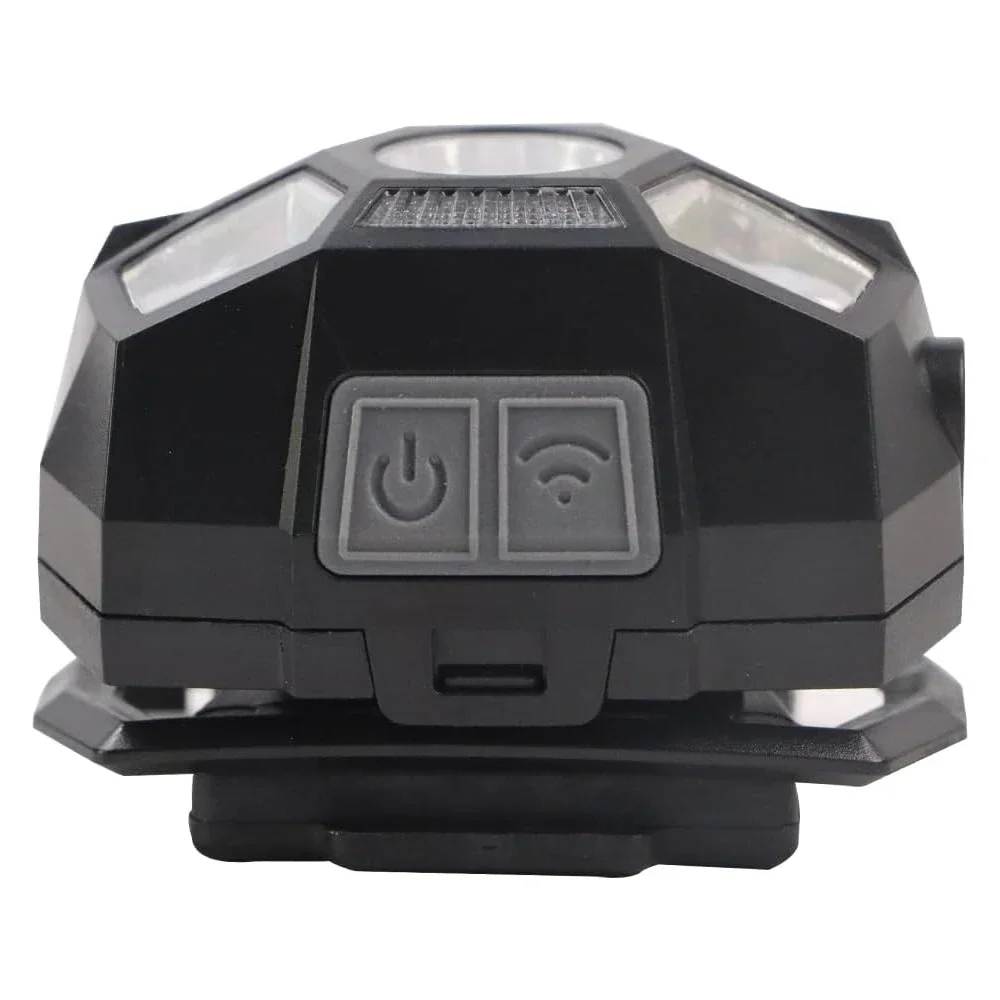 Tactical FAST MICH Helmet Light Signal Light Sensor Headlamp USB Charging  ​​IPX4  Waterproof Light Hunting Fishing Headlight