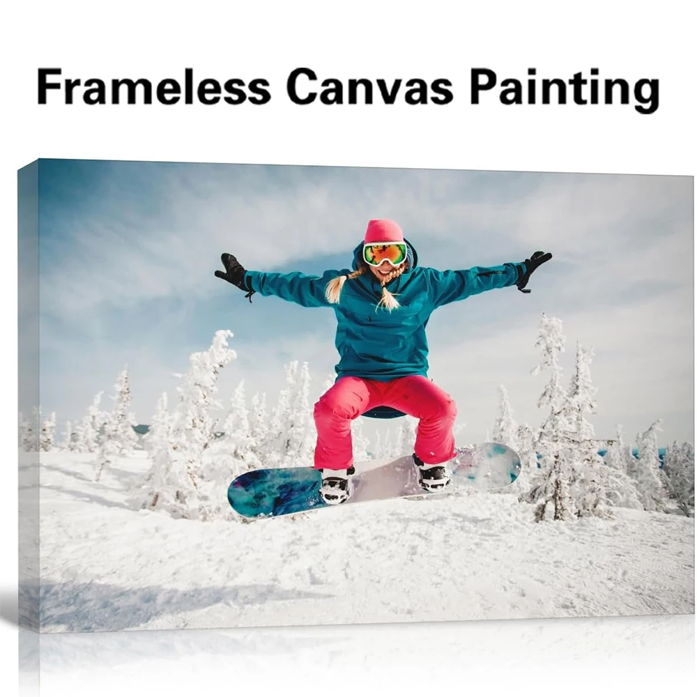 1Pc Frameless Perso…