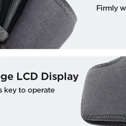 

US Stock Electric Foot Heat Massager Hot Compresses Vibration Massager Breathable Material Foot and Ankle Joint Hot Compress