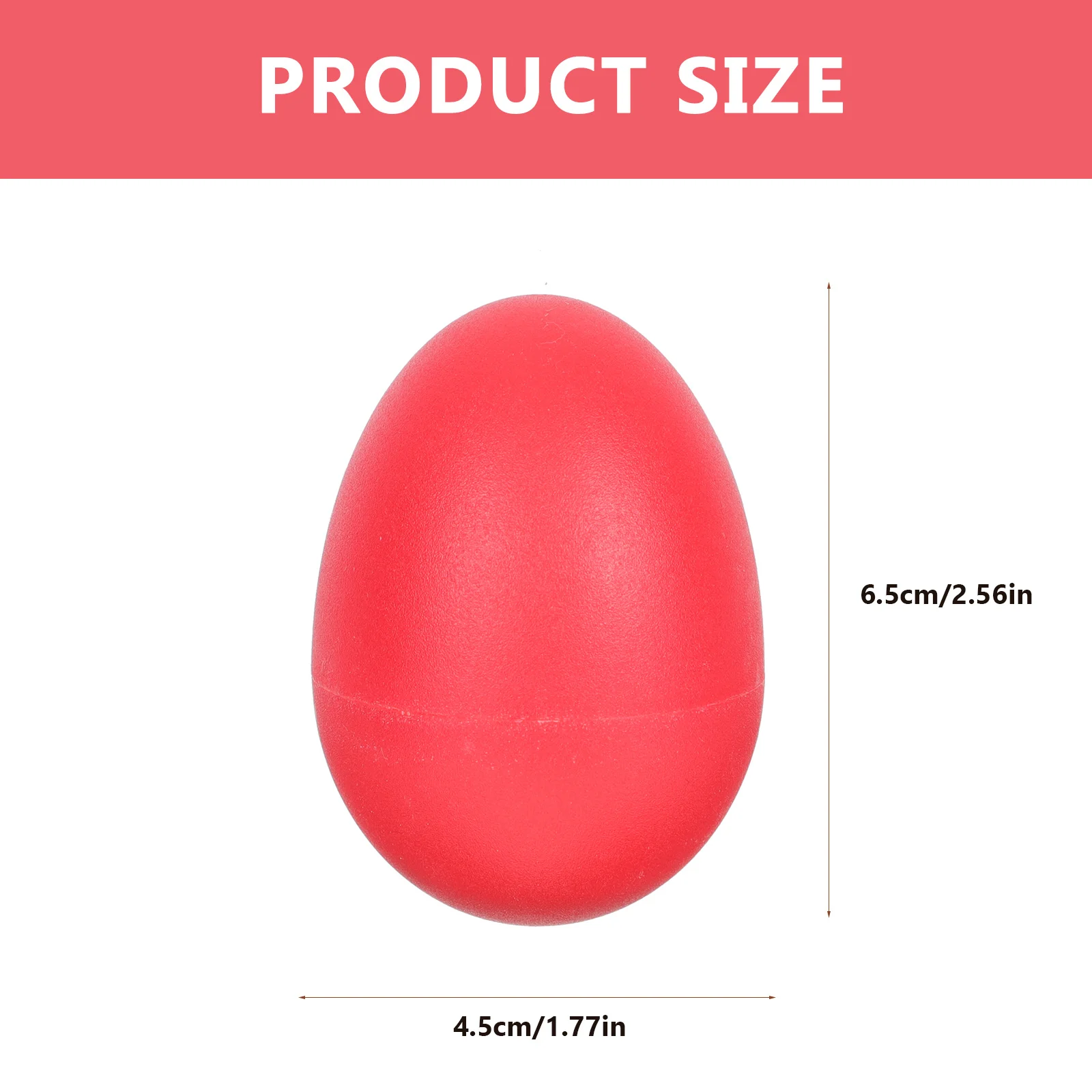 20Pcs Musical Egg Shakers Premium Early Educational Percussion Instrument for Kids Develop Music Ability Hand Eye Coordination