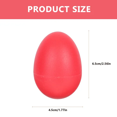 Imagen 2 del producto 20 piezas agitadores de huevos musicales, instrumento de percusión educativo temprano Premium para niños, desarrolla la capacidad musical, coordinación mano-ojo