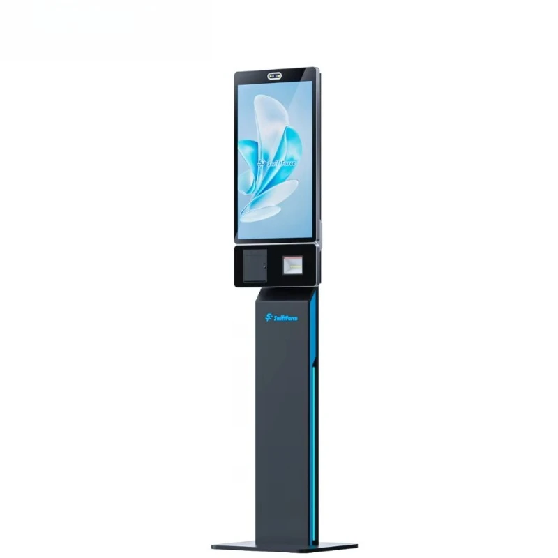 Touch Screen Fast Food Restaurant POS Self-service Payment Terminal Kiosk Floor Standing Self-service Ordering Kiosk