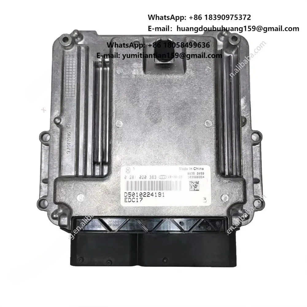 

Горячая распродажа: Электронный блок управления двигателем (ЭБУ) для грузовиков и экскаваторов 0281020446, 0281016894 (ECU, ECM)