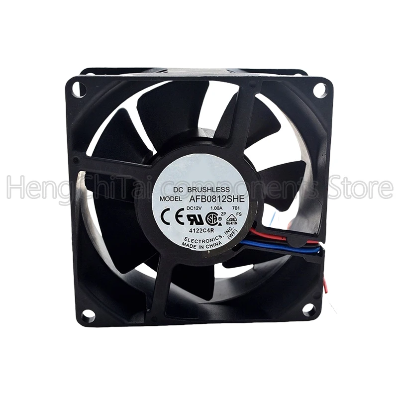 Original 100% Working AFB0812SHE 12V 1.00A cooling fan