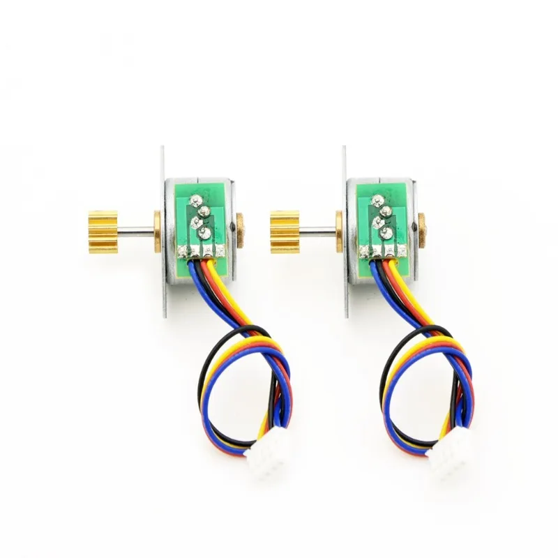 For 2-Phase 4-wire Permanent Magnet DC Stepper Motor 15BY Pressure Metal Gear Stepper Motor