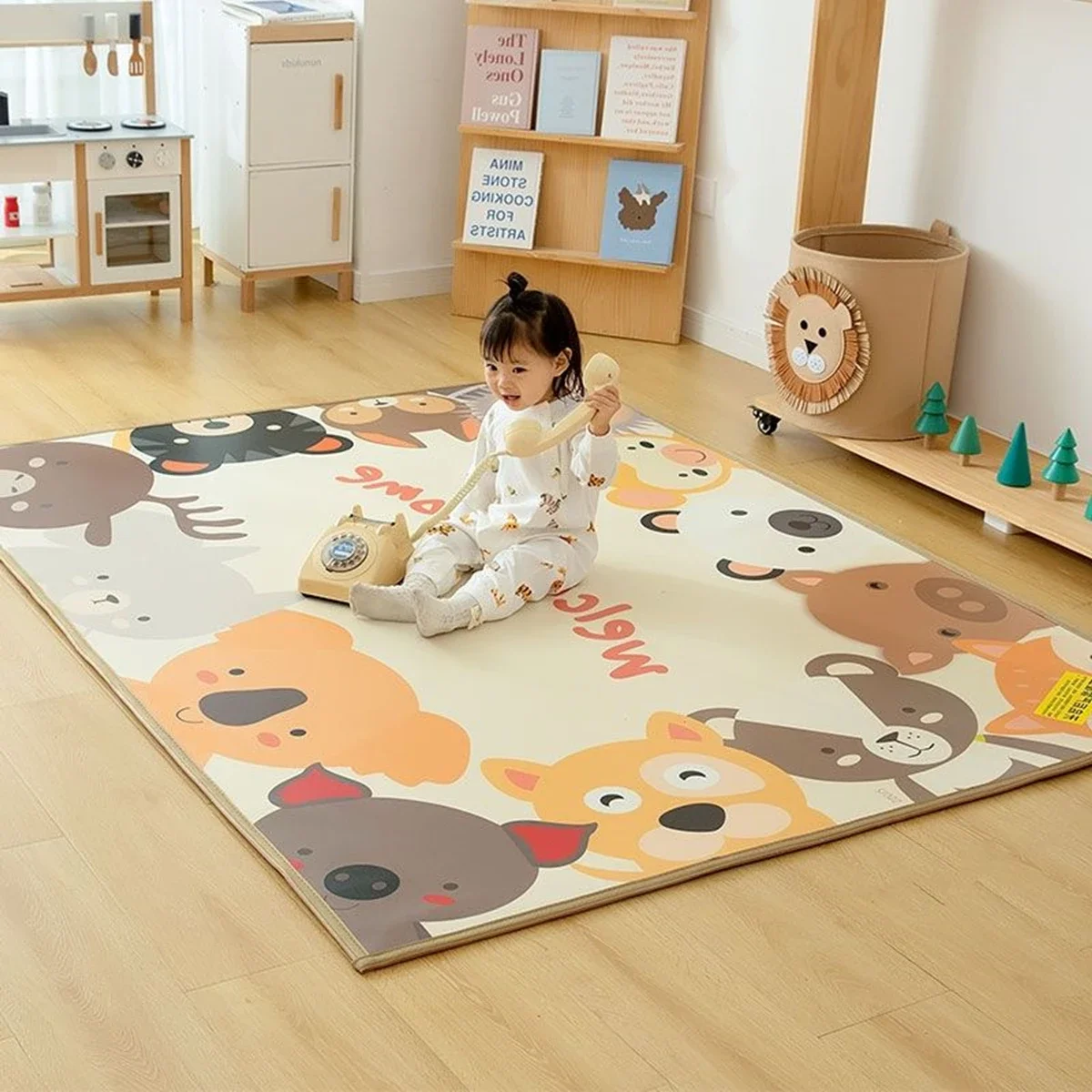 

Thick Non-toxic 1CM EPE Baby Activity Gym Baby Crawling Play Mats Folding Mat Carpet Baby Game Mat for Children's Safety Mat Rug