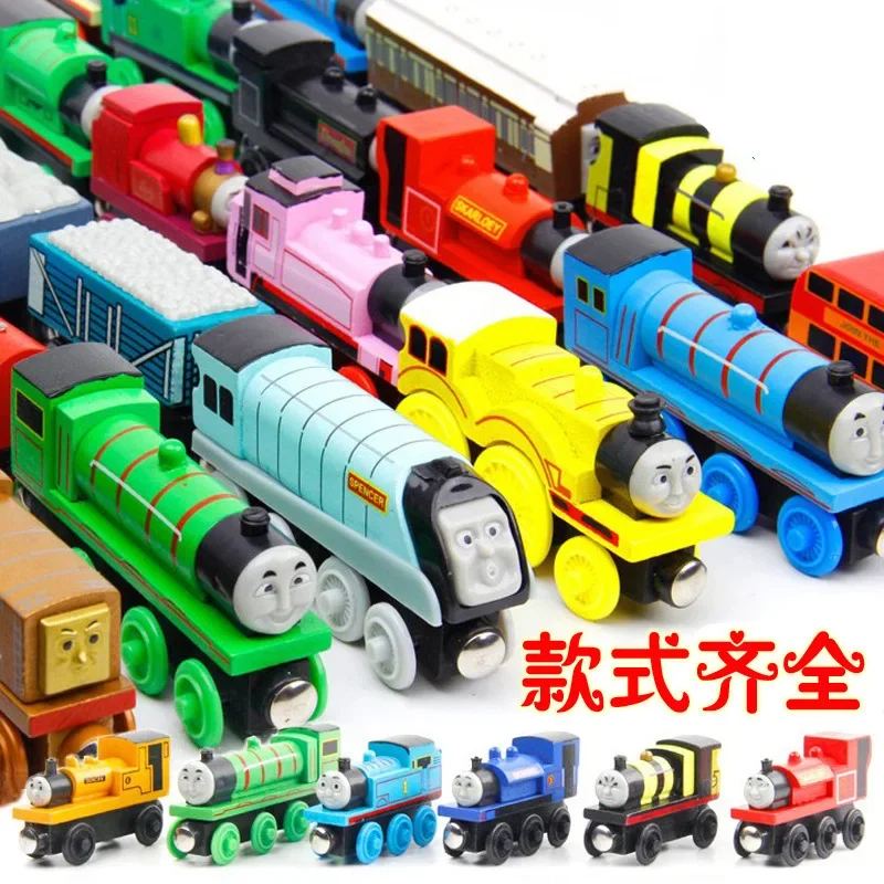 Thomas And Friend Ruth Gordon Henry Bell Mini Train Railway Accessories Classic Toys Wooden Materials Children's Toys Gifts