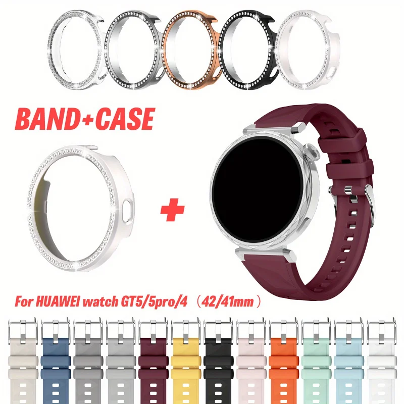 41/42mm Silicone Watch Band for Watch GT5/GT5 Pro Official Model 18mm Smartwatch Strap For Huawei GT5/GT4/GT5Pro