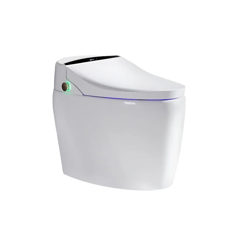 

Smart Toilet Seat Cover,Remote Control Electronic Bidet Cover Clean Dry Seat Heating WC Intelligent Toilet Commode for Bathroom