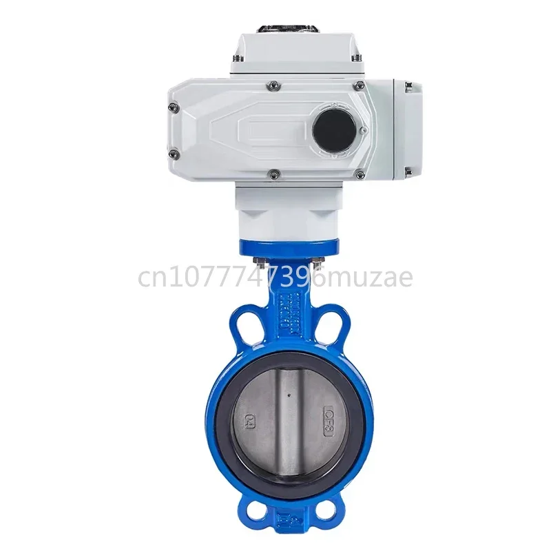 Wafer Type Water Valve Ptfe Stainless Steel Ductile Iron Regulating Valve Electric Butterfly Valve D971X-16Q