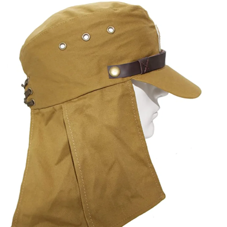 個人装備 1970s Military HAT WWII IMPERIAL JAPANESE ARMY SOLDIER MILITARY FIELD HAT CANVAS CAP