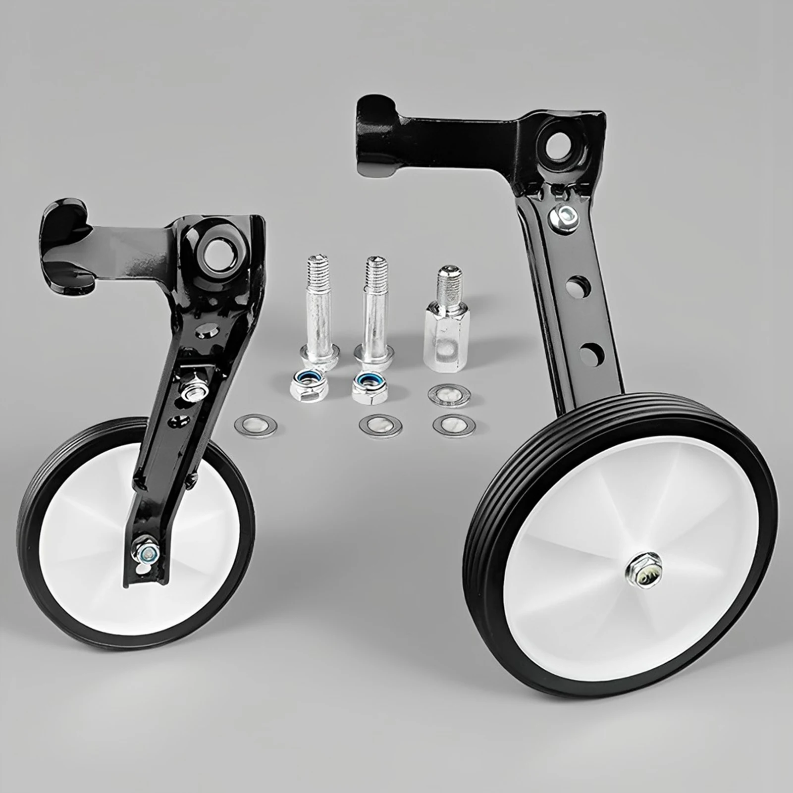 Sturdy Bike Stabilizer Training Wheels for Kids Bicycle Balance Gear-change Support Kit Durable Metal Safety Accessories