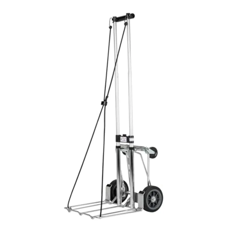 

Tri-Kart 800 Equipment Luggage Hand Cart with 300 lb Capacity in Black for Heavy-Duty Transport and Storage
