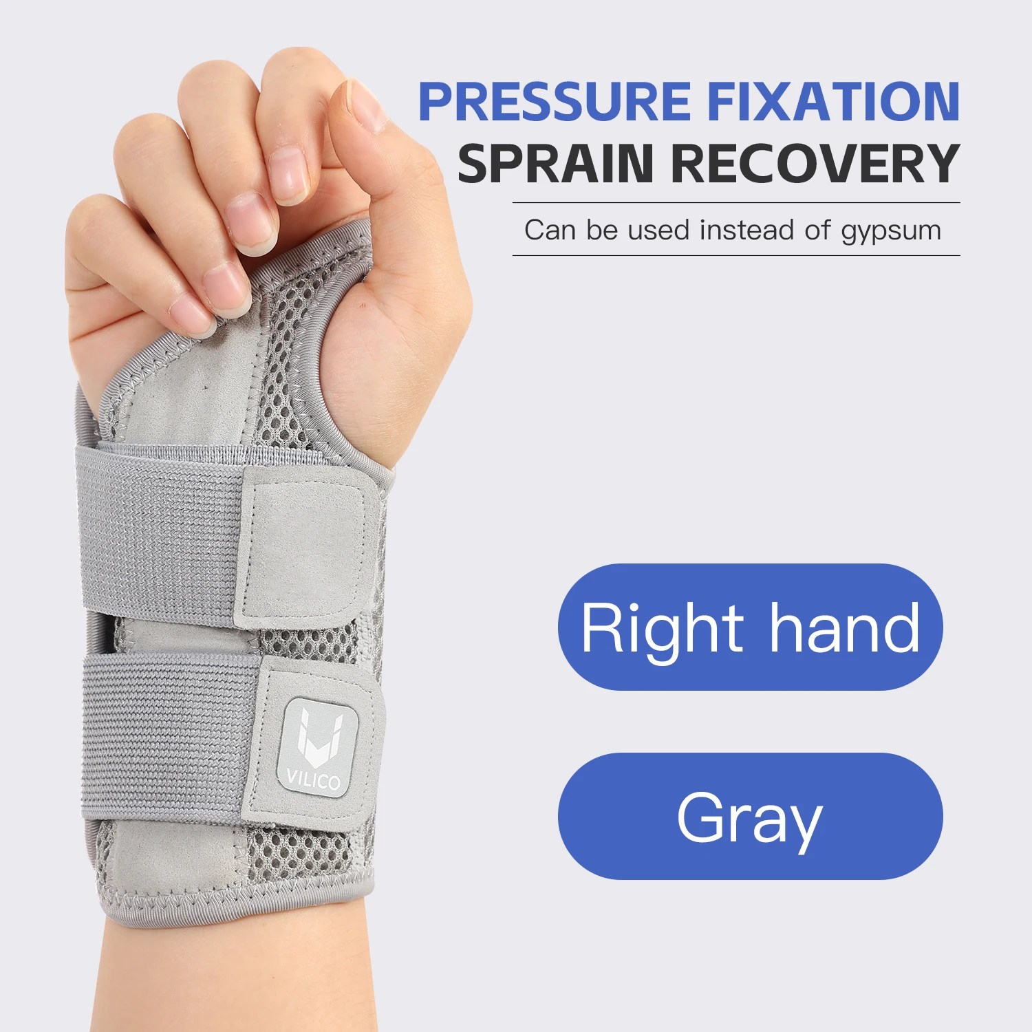 Polsbrace voor Carpaal Tunnel Brace met Spalken Handsteun voor Artritis Tendinitis Verstuiking Verwondingen Polspijn 1PC