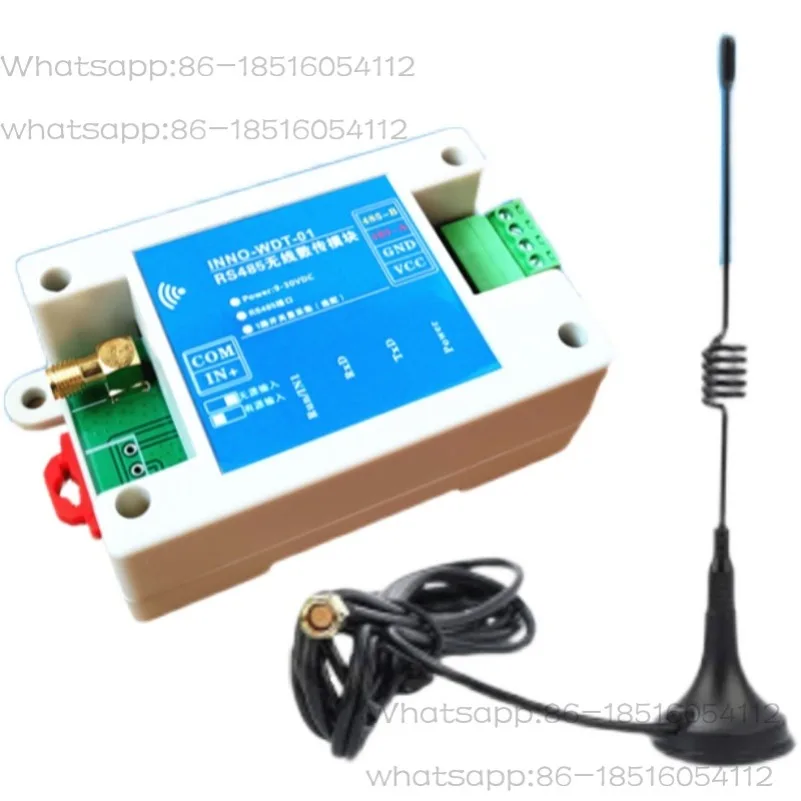 

485 Serial Port Wireless Transparent Transmission Lora 433M Data Transmission Radio, Wiring Free, Long-distance of 5000 Meters