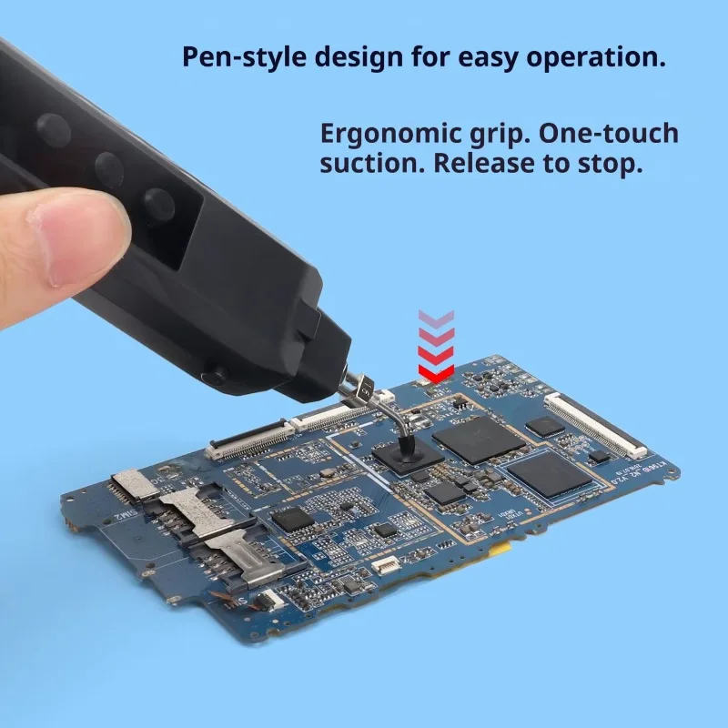 Electric Anti Static Vacuum Suction Pen Rechargeable Strong Adsorption Suction Nozzle For Electronic Chip Component Pickup