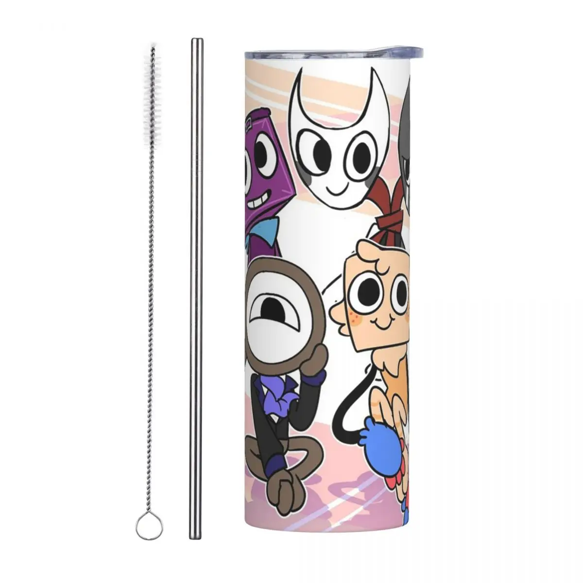 

Стакан Dandy's World из нержавеющей стали, кружка с вакуумной изоляцией, термохолодная бутылка, соломинки с крышкой, 20 унций