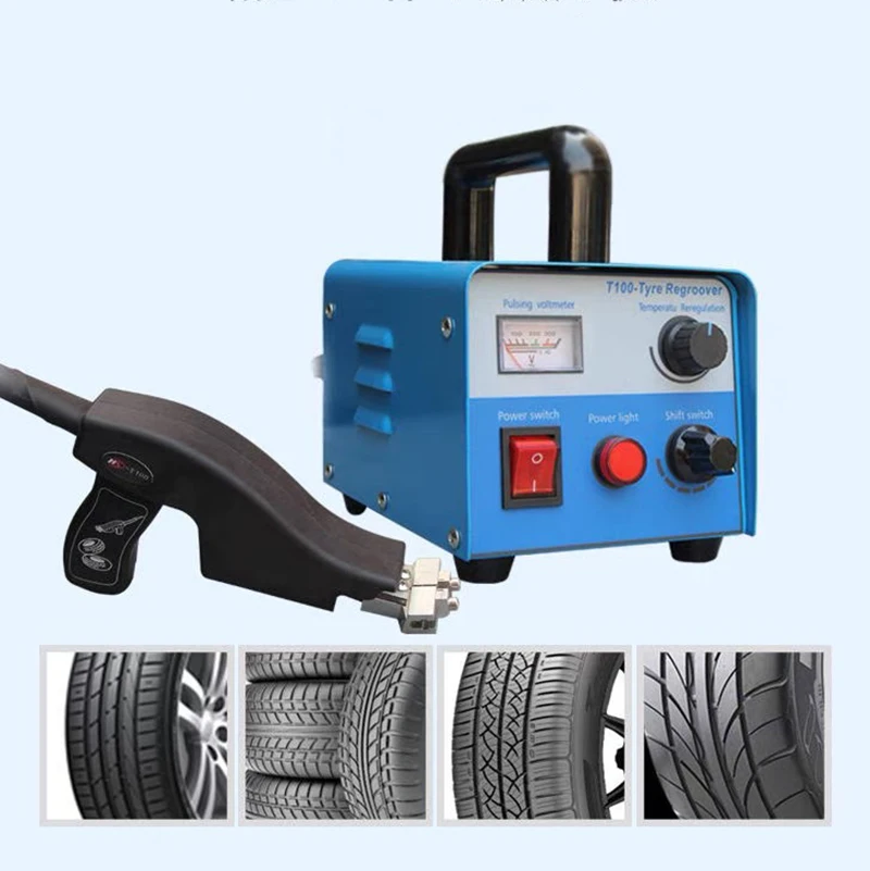 Tire Carving Machine Car Truck Tire Slotting Rubber Wheel Engraving Machine Tyre Regroove Machine