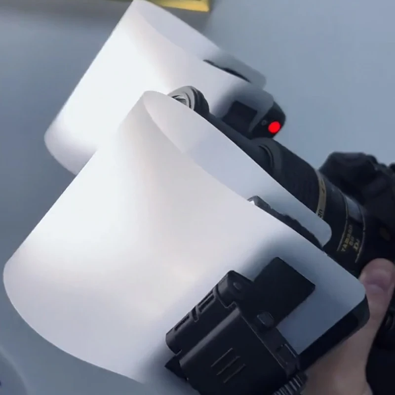 360-Grad-Diffusor für Makrofotografie, Weichlicht-Abdeckung, Reflektor, gedämpftes Licht für Oral-Makro-Blitz – Detail 5
