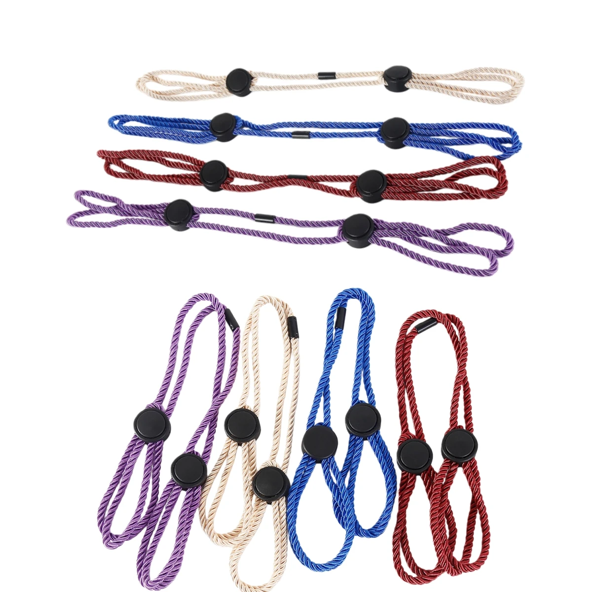 

Men And Women Cotton Rope Handcuffs Leg Cuffs Multifunctional Suitable Slave Role Play Bondage Touch Hondage Fun Cosplay Games