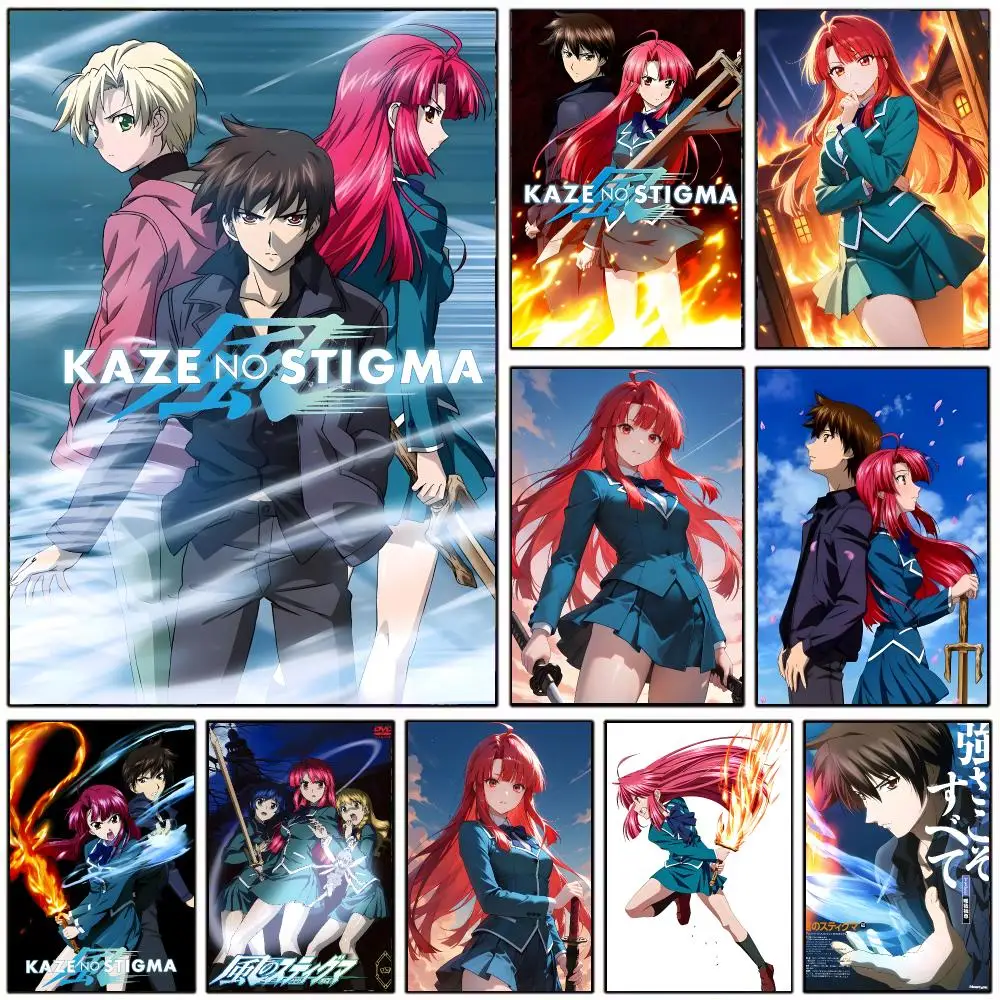 action anime K-Kaze no Stigma Poster Modern Home Decoration Interior Design & Contemporary Wall Art Collection