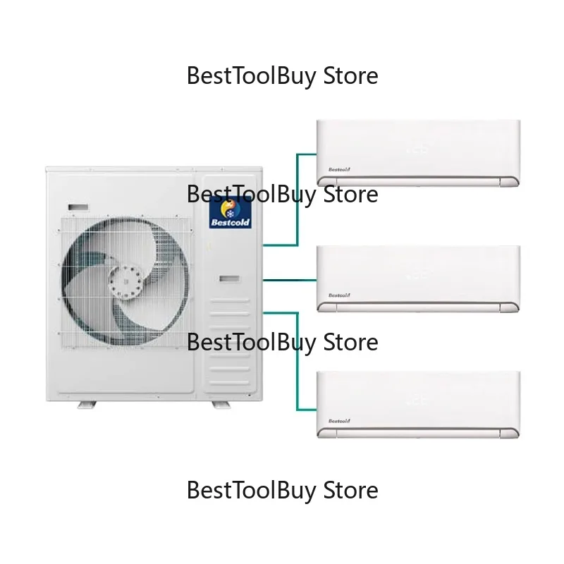 

Compact multi-split wall-mounted air conditioner, easy to install split air conditioner