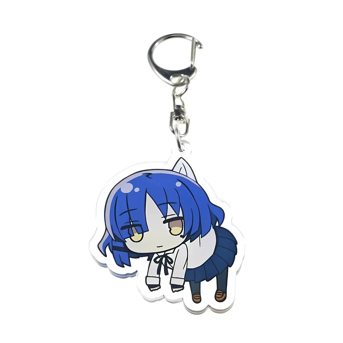 Anime Bocchi The Rock Acrylic keychain accessaries Cartoon Bag Pendant Gift cute bag charm Keyring Friends Fans Gifts