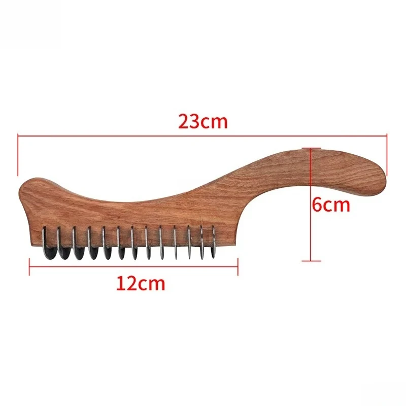 Woodworking N-Type Negative Line Planer Round Groove Scraper Furniture Leveling Tool