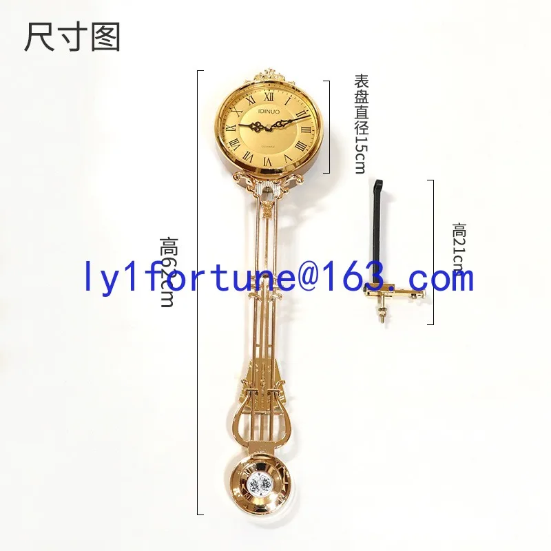 Floor Pendulum Accessories European Living Room Pendulum Clock Movement Vertical Quartz Clock Parts Goddess Pendulum Large Clock