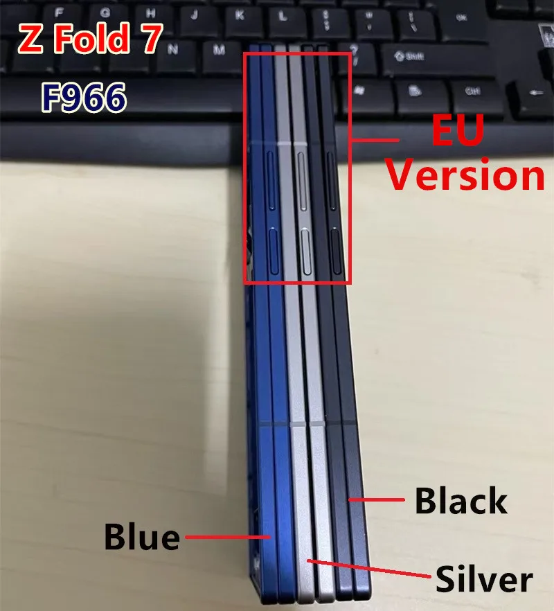 Fold7 Middle Frame For Samsung Galaxy Z Fold 7 F966 Board LCD Faceplate Bezel Replace Repair Housing Parts