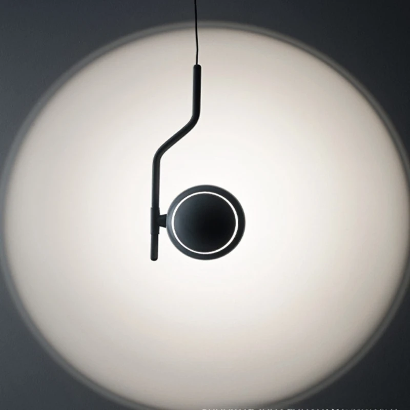 Nordic Minimalist Pendant Light Rotating Magnetic Suction Bedroom Headboard Model Room Restaurant Bar Counter Pendant Lamp Led