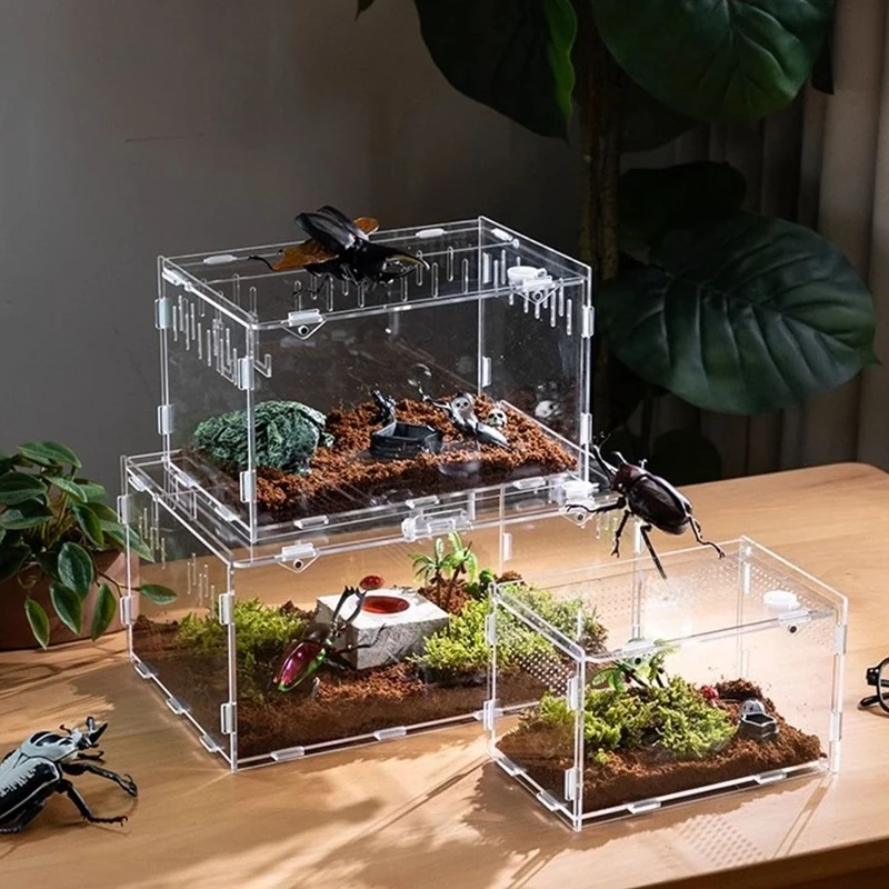 reptile-display-terrariums-acrylic-transparent-terrariums-large-lizard-tortoise-growth-box-tarantula-gecko-breeding-boxes