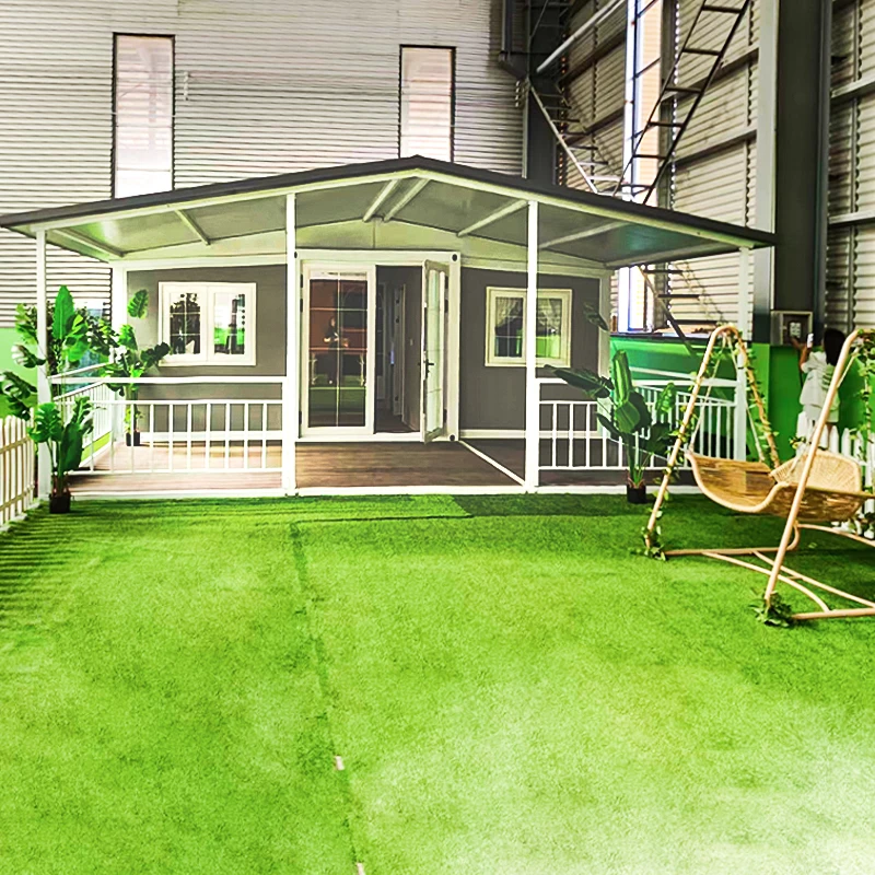 Customized 20ft Luxury Small Expandable House Foldable House Design with Strong Frame Ideal for Compact Premium Living