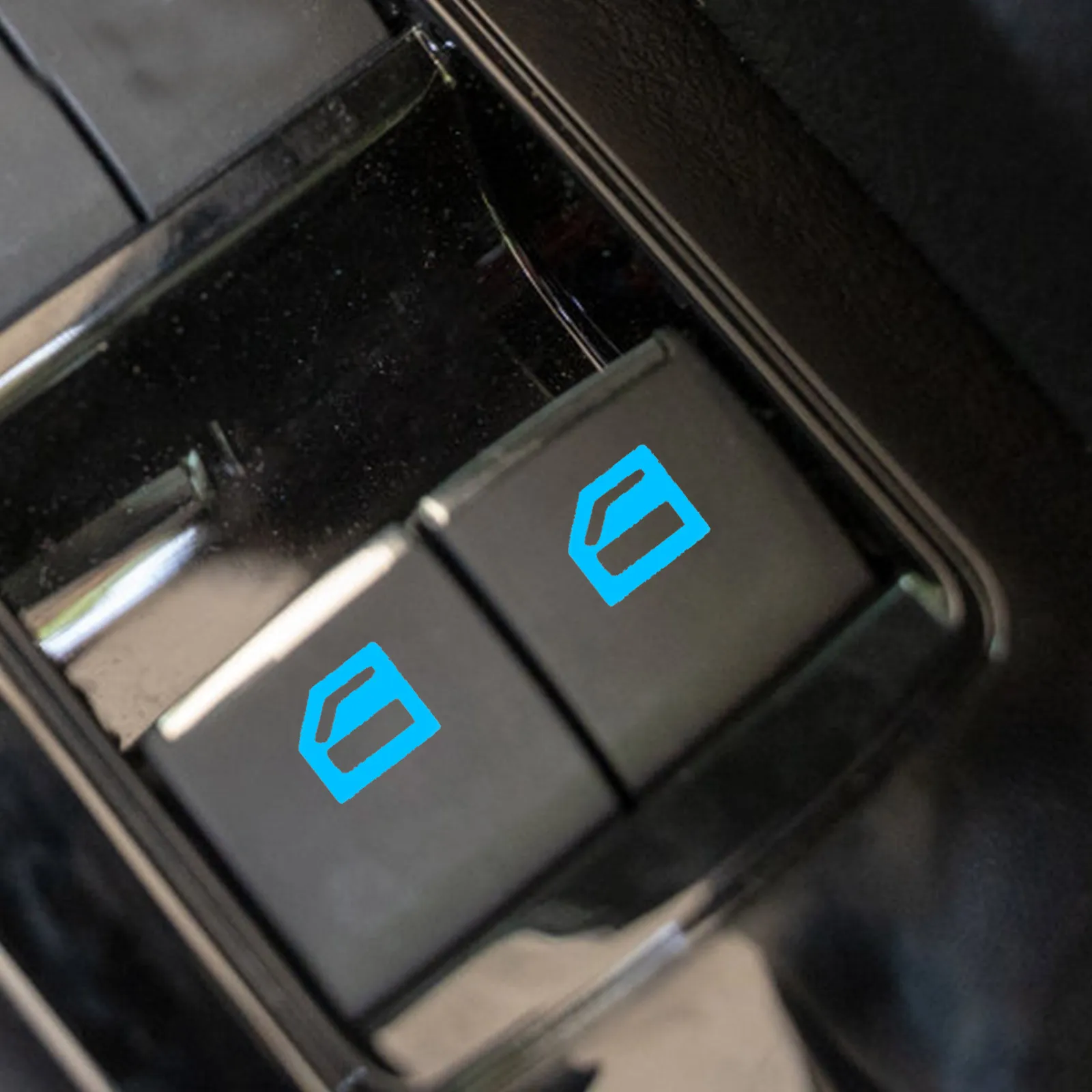 

Glow In The Dark Switch Stickers Fluorescent Car Interior Button Labels Auto Window Controls Luminous Safety Decals