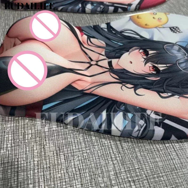 IJN Taihou 3D Mousepad Azur Lane Game Seksi Tangan Pergelangan Tangan Mouse Pad Mousepad Silikon Butt Mouse Mat Pekerjaan Kantor Hadiah Otaku