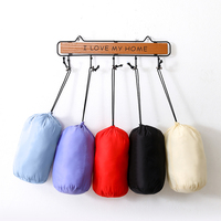 Oxford Waterproof Dustproof Cloth Down Jacket Clothing Storage Bag Convention Foldable Drawstring Pocket