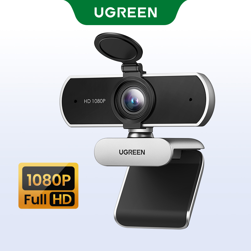  UGREEN 4K FHD 1080P Webcam 8MP for PC, PDAF Auto Focus, Dual AI Noise-Cancelling Mics, Web cam Camera for Zoom/Teams/Google Meet 