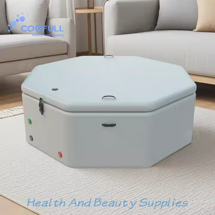 Coofull Inflatable Cold Water Immersion Bathtub Ultra Portable Bucket Plunge Swimming Pool Ice Bath For Sports Athletes Recovery