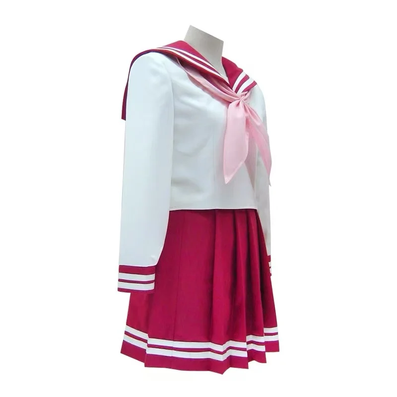 

Lucky Star cosplay costume, water mirror uniform, JK sailor uniform, student college style skirt set, complete set