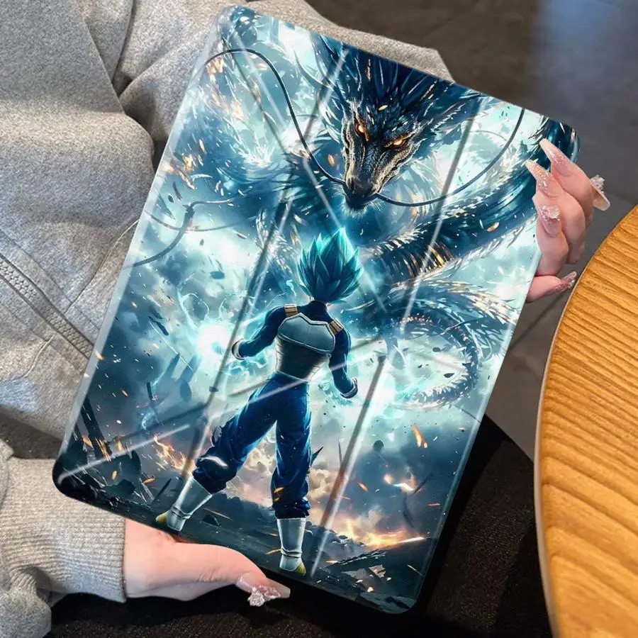 

Dragon Ball Vegeta Tablet Case For iPad Mini 6 7 Pro 2025 Pro 11th 10th 9th 8th 7th 12.9inch Air 4 5 M3 M2 1 2 M4 11inch Holder