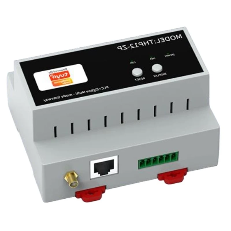 AB13-Tuya Smart Home Host PLC Zigbee Wired Multi-Mode Gateway Rail-Mounted Central Control Whole-House