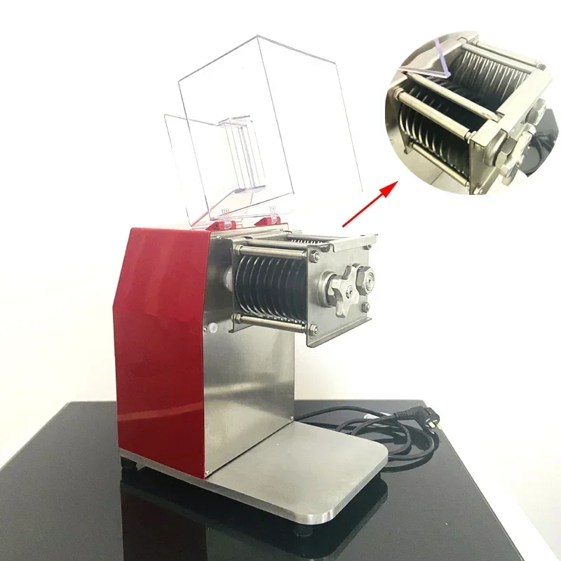 

Electric Home&Commercial Meat Slicer Stainless Steel Slicer Wire Cutter Fully Automatic Meat Grinder Sliced Meat Dicing Machine