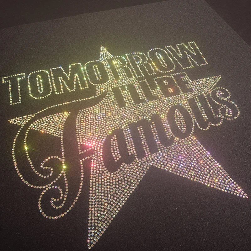 عالية الجودة DIY الإبداعية الحروف ونمط نجمة الكي على القمصان والجينز وهوديس وإكسسوارات الملابس