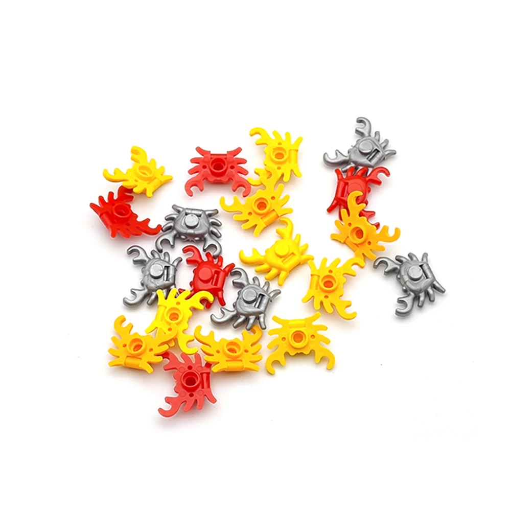 5pcs  Aquatic animal building block Crab MOC Submarine animal Scene  creative  assembling toys Assembles DIY children's toys